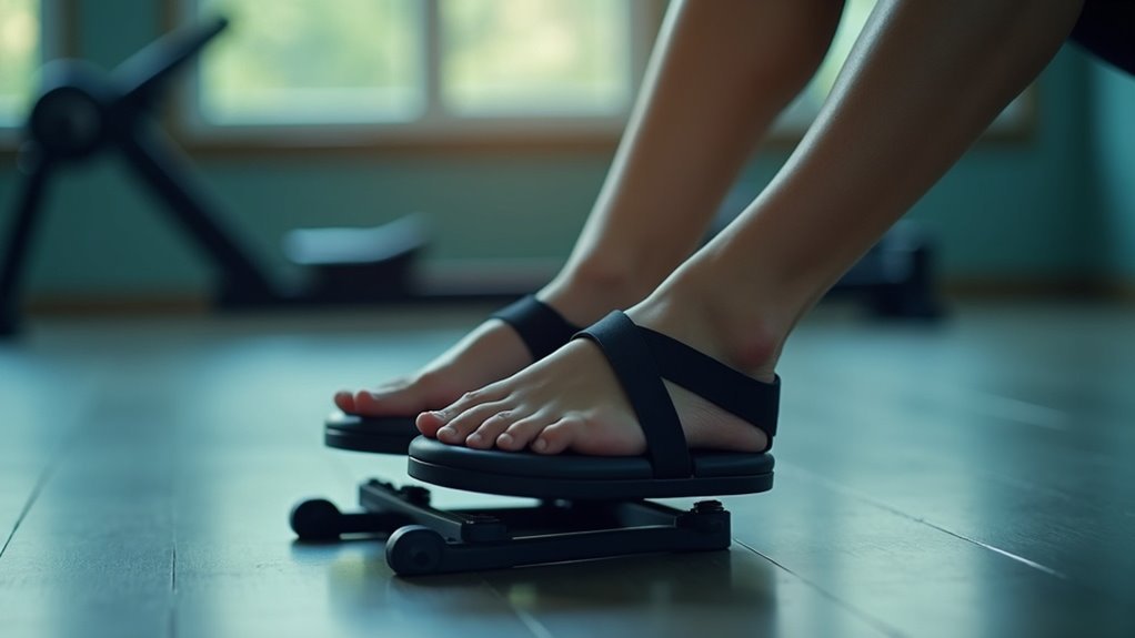 adjust row foot position