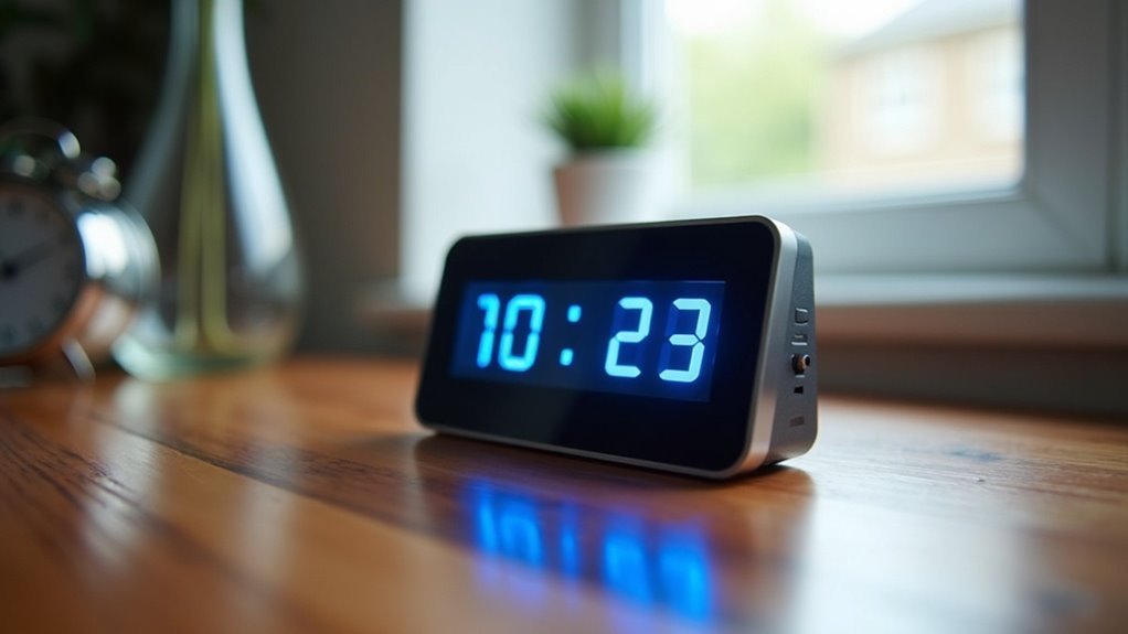 angle visible timer setup