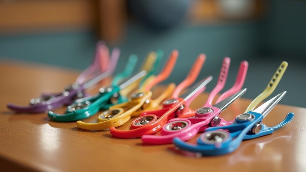 athletic tape scissors guide