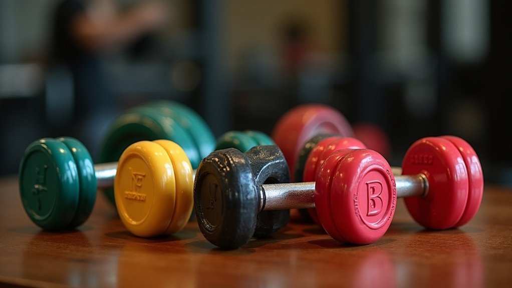 circus dumbbells for strength
