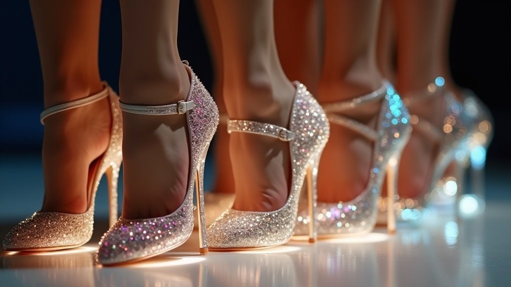 clear competition heels guide