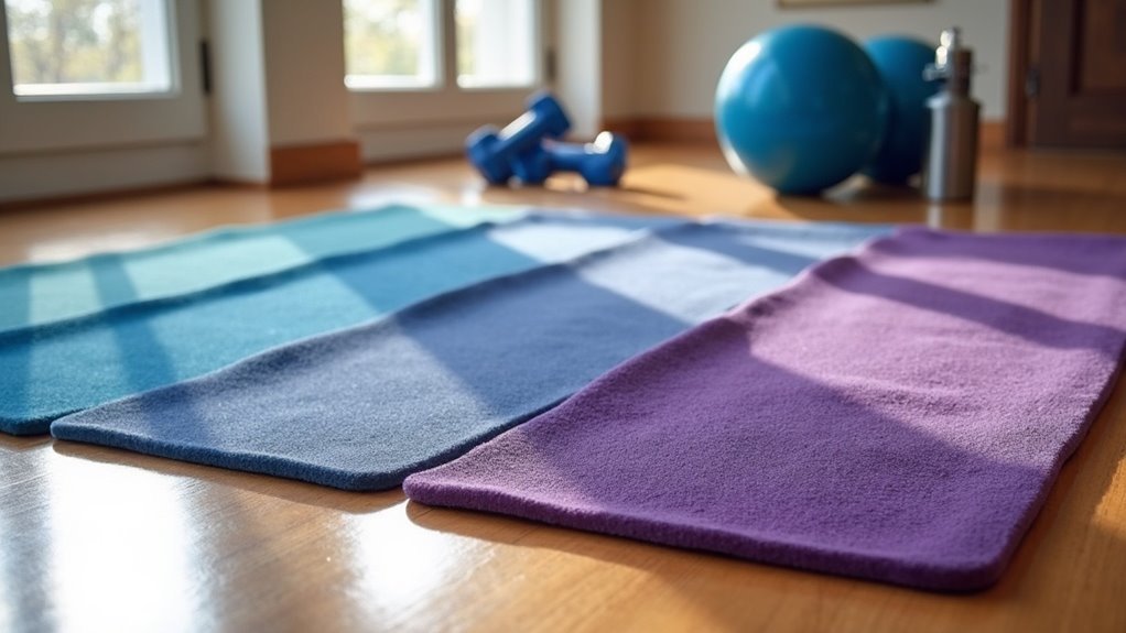 comfortable thick exercise mats