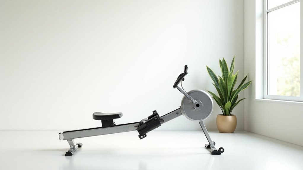 compact upright rower selection