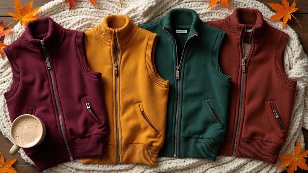 cozy and stylish sweat vests