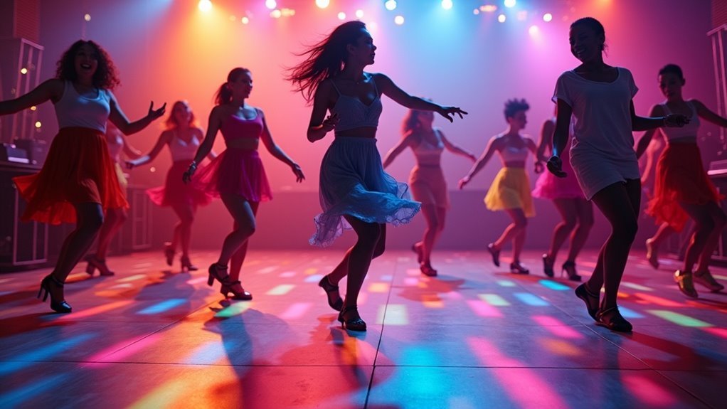 dance floor roll techniques