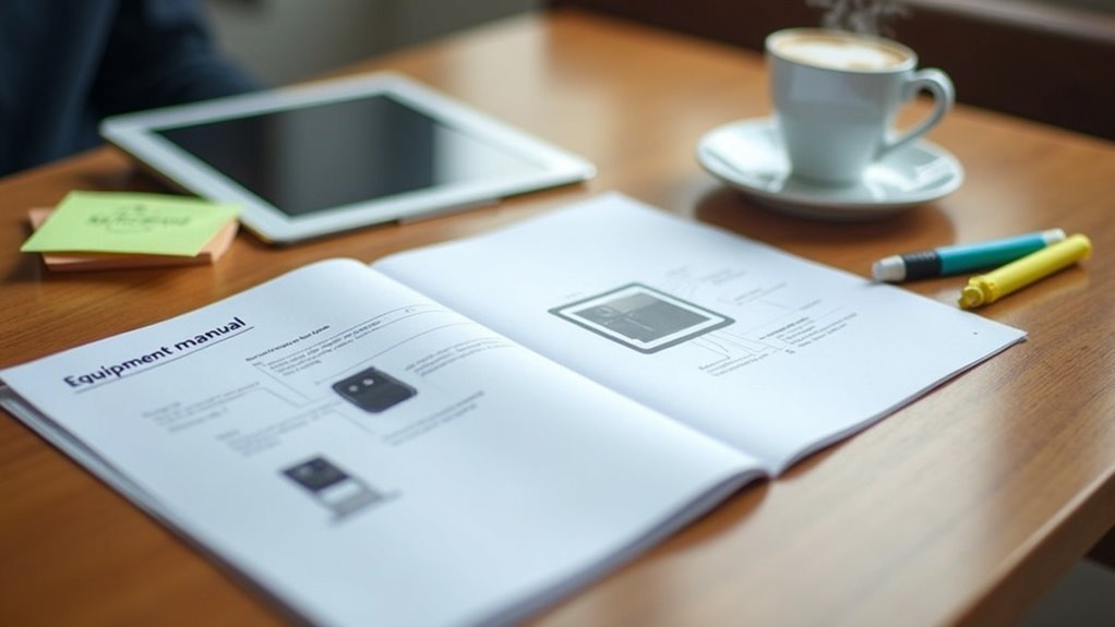 effective equipment manual reading