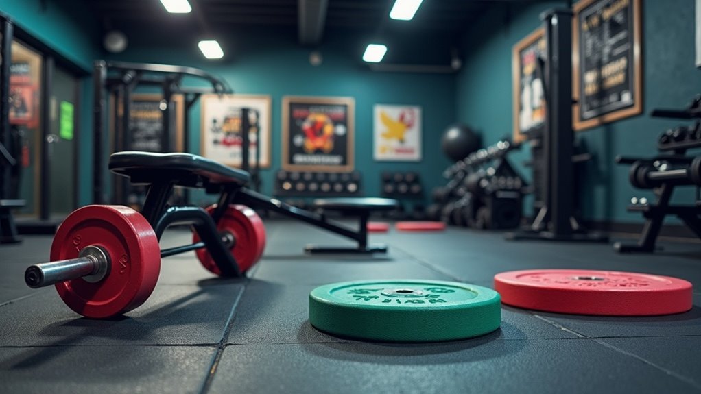 hip thrust bench setup