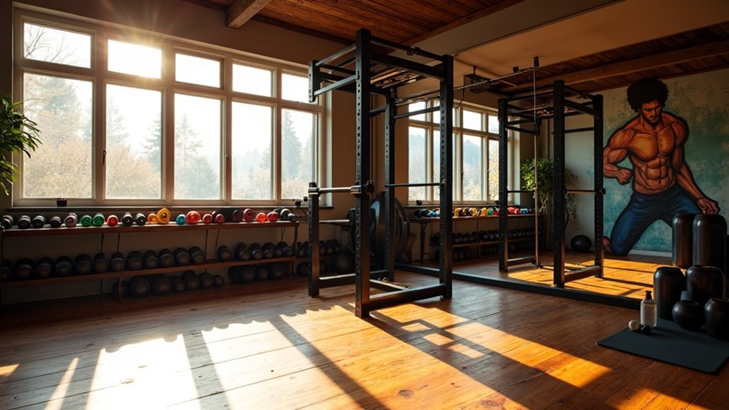 hypertrophy home gym setup