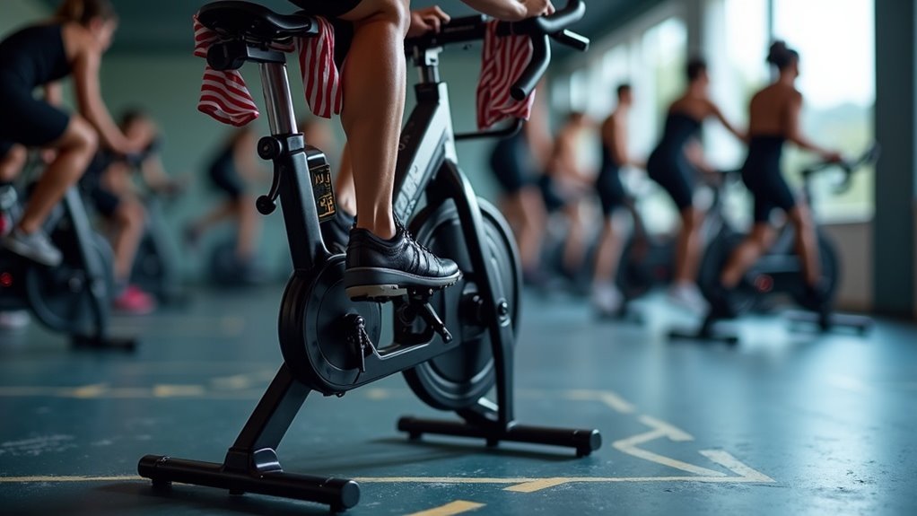 interval training on air bike