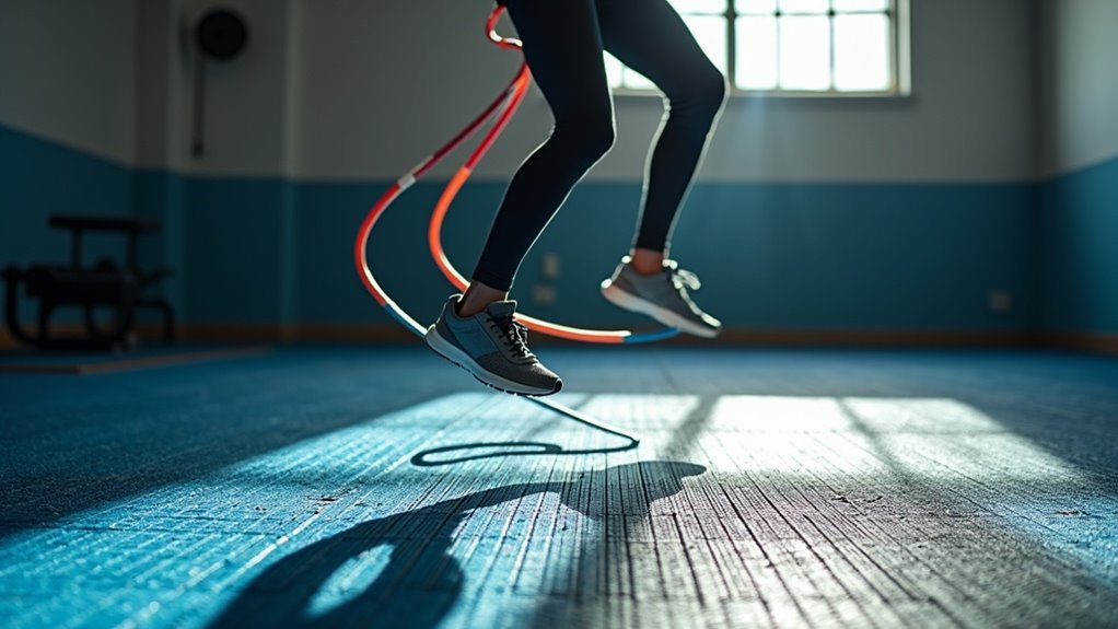 jump rope safely indoors