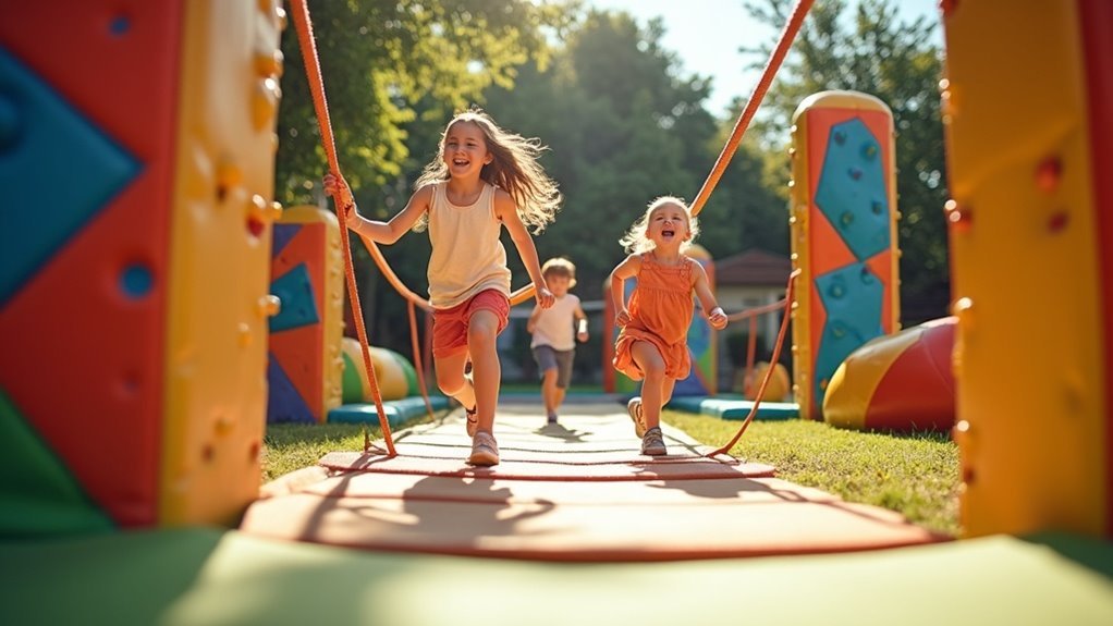 kids obstacle course equipment