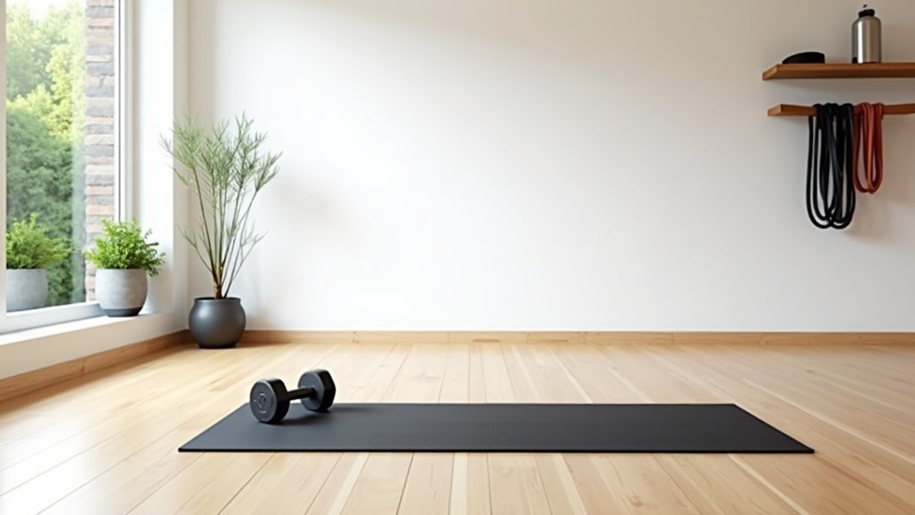 minimalist home gym design