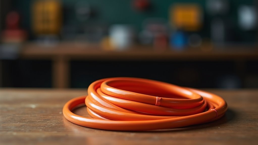 neatly coil cables safely