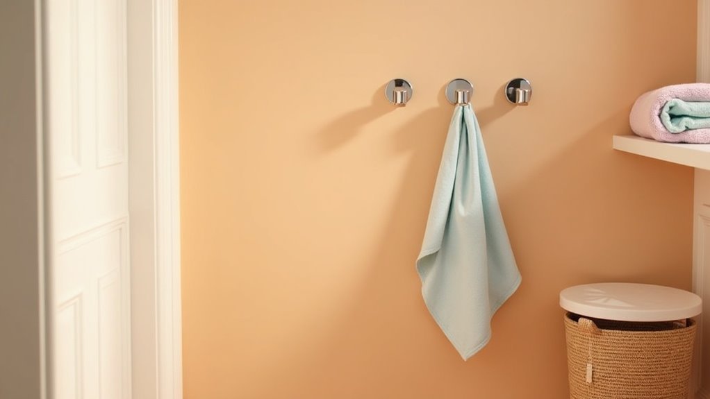 organizing towels and laundry