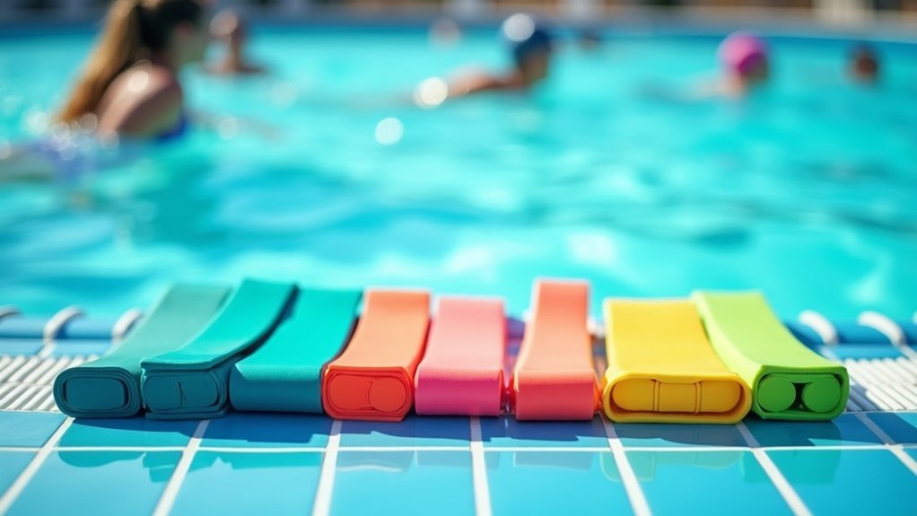 pool resistance bands workout