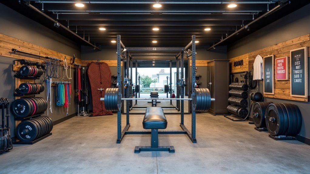 powerlifting home gym setup