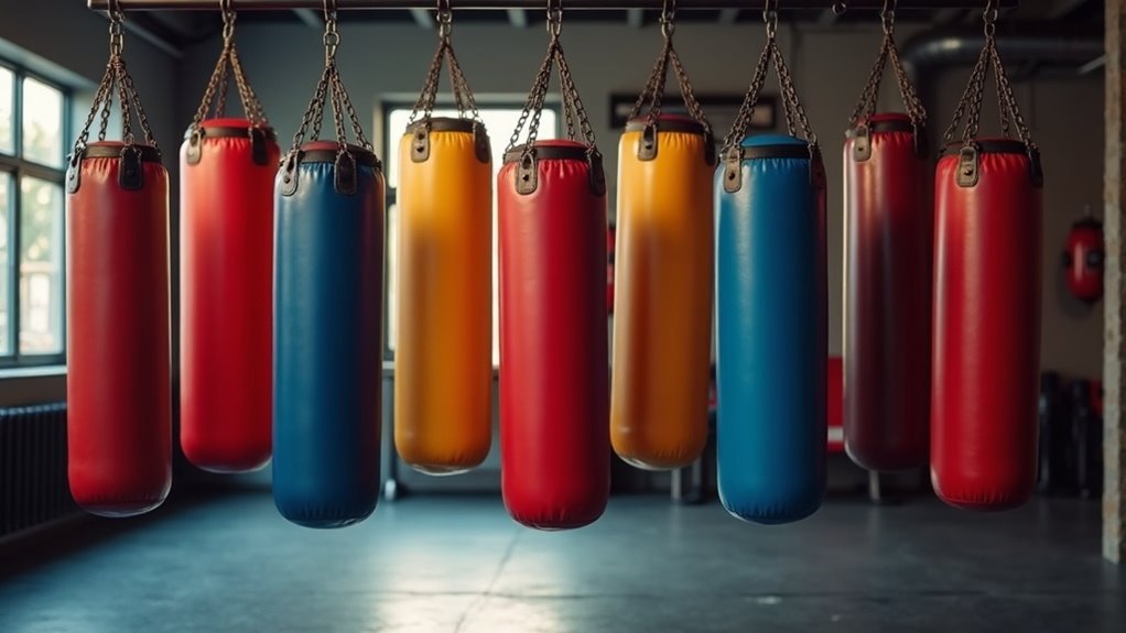 precision training boxing bags