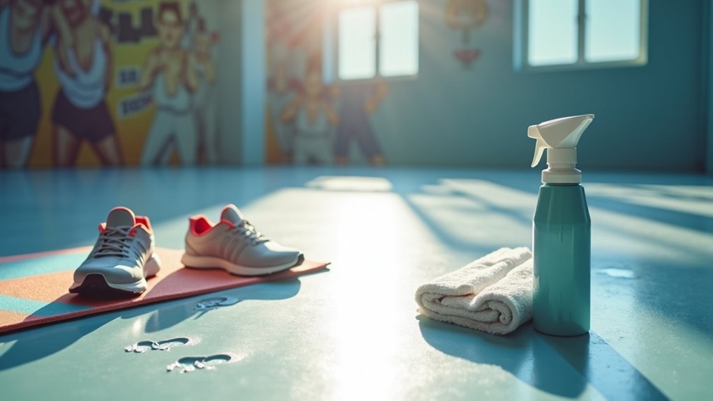 prevent sweaty floor slips