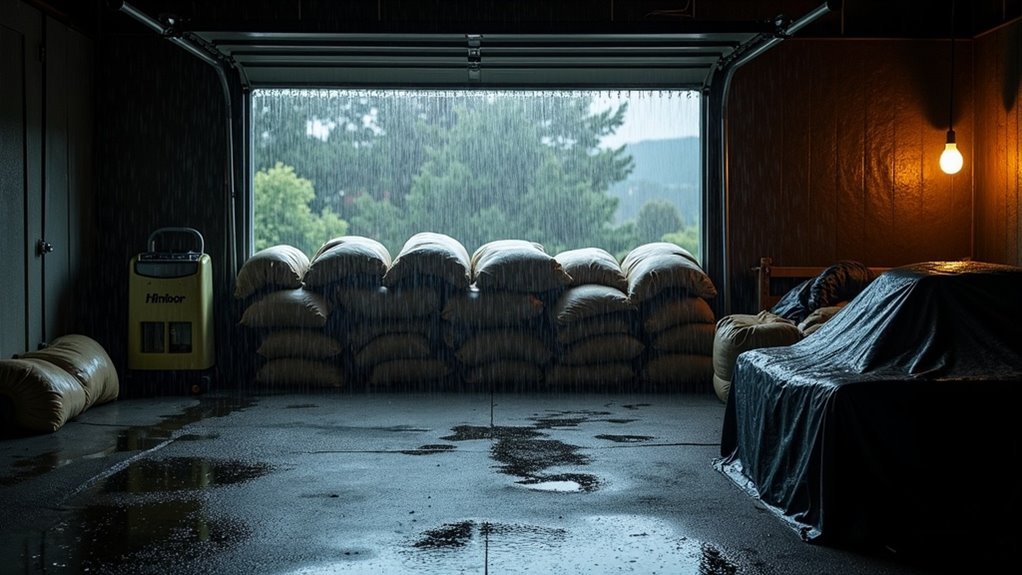 protect garage gym rain