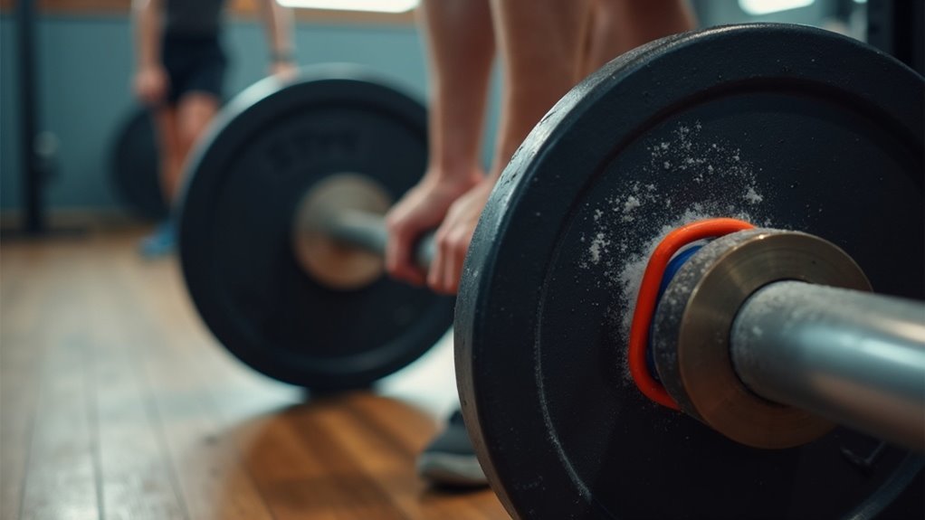 secure weights during lifts