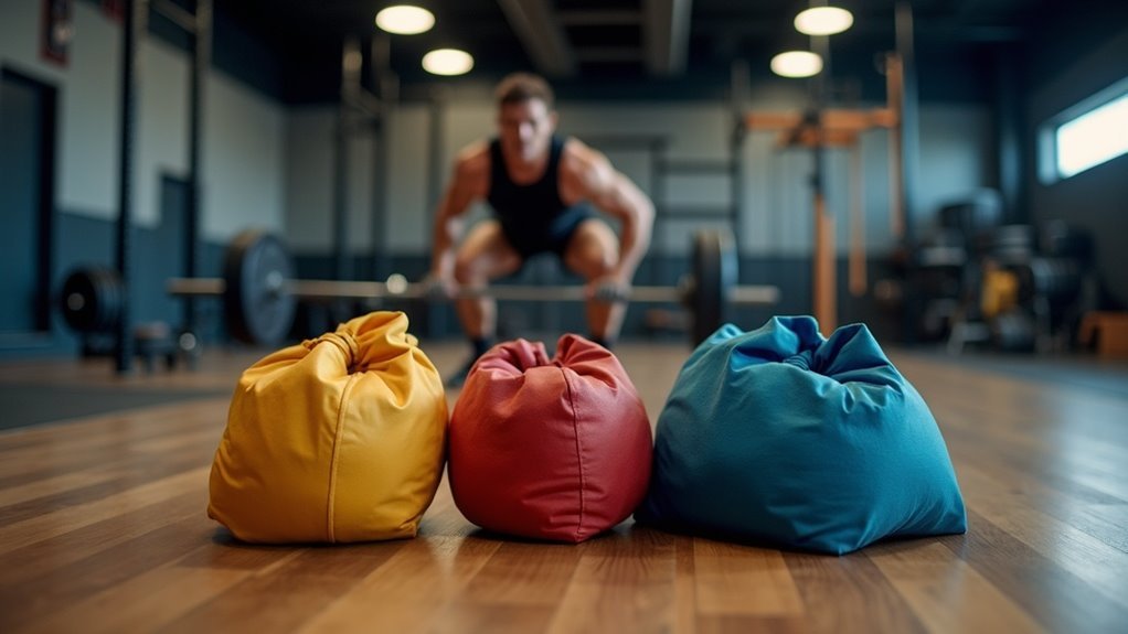 selecting sandbags for training