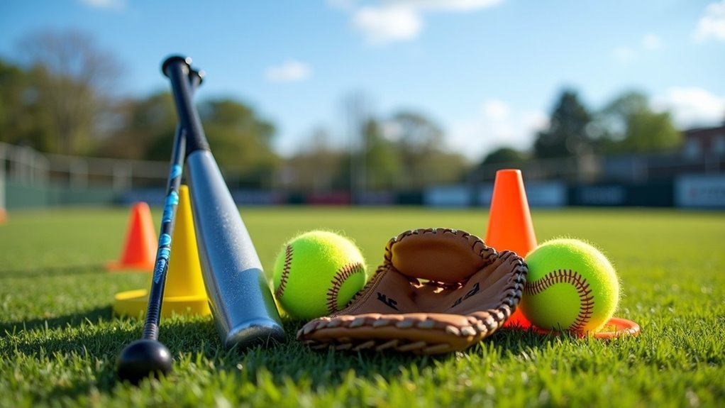 softball training equipment essentials