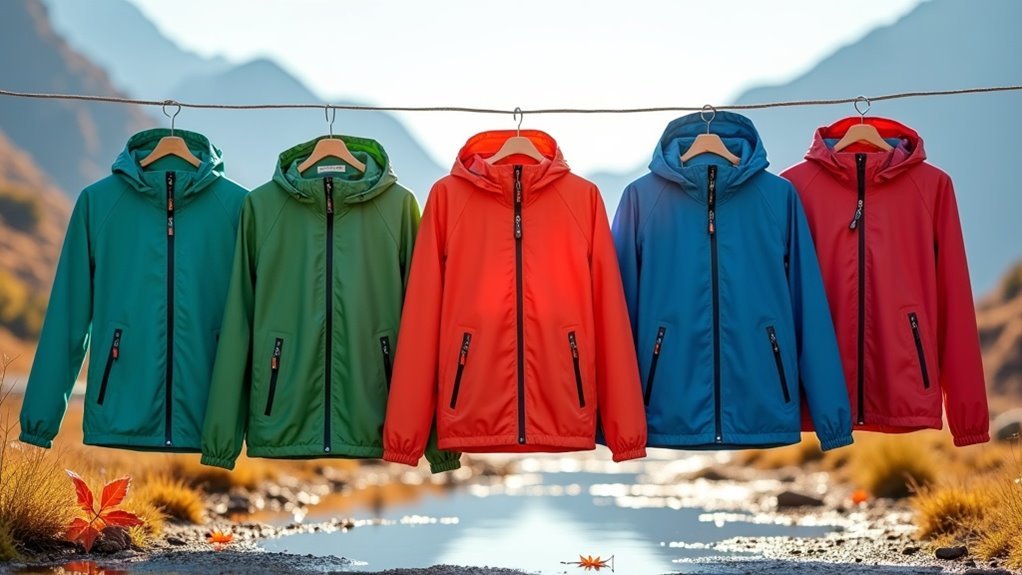 stylish protective windbreaker jackets