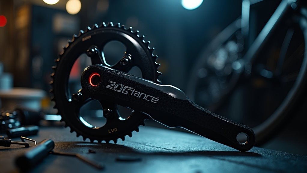 top crank power meters